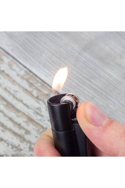 Clipper Metal Çakmak Siyah