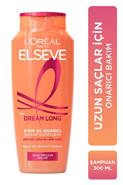 ELSEVE 5'li Dream Long Onarıcı Bakım Şampuanı 300 ml Seti