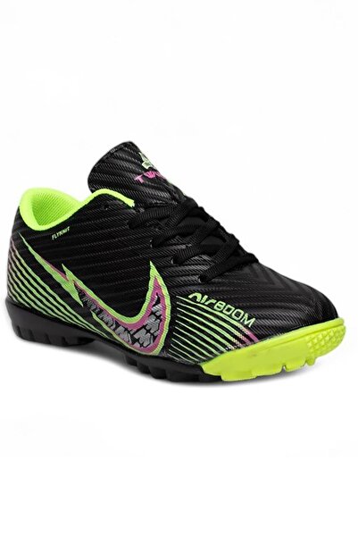 Twingo Celira Twg Black Boys' Astroturf Football Shoes