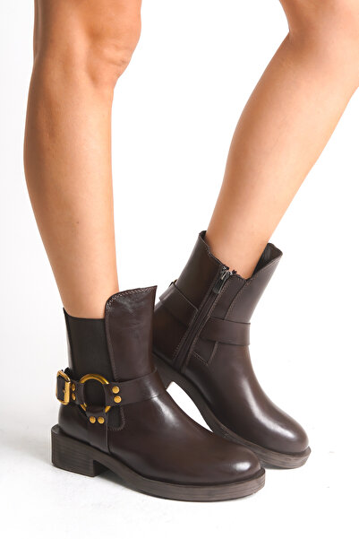 Riccon Sylorinva Kadın Bot 00128810 Kahverengi Rustik