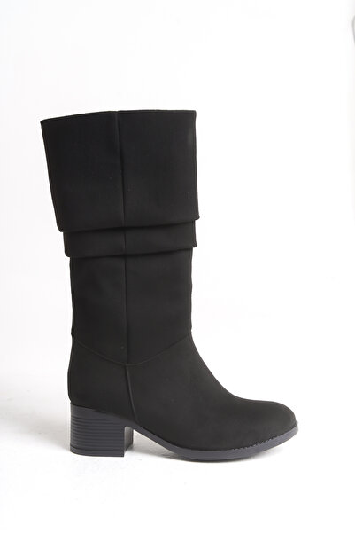 Riccon Ziecno Damenstiefel 00123000 Schwarzes Wildleder