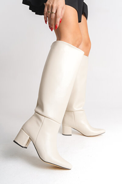 Riccon Iserolia Kadın Çizme 00125000 Ten Cilt