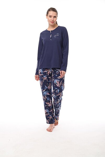 Pijadore 1561 Жіночий піжамний комплект з довгими рукавами