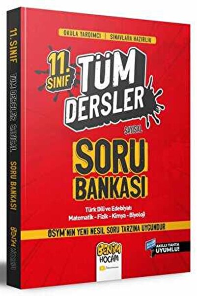 Benim Hocam Yayınları 11. Sınıf Tüm Dersler Soru Bankası