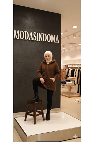 modasindoma γυναικεία βελούδινη ζακέτα με λάστιχο στη μέση