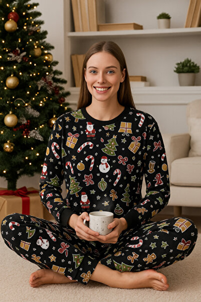 Silona Homewear Christmas Yılbaşı Özel Pijama Takımı