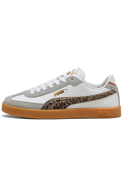 Puma 404313 Club II Era Animal Sneaker Pantofi sport unisex ALB
