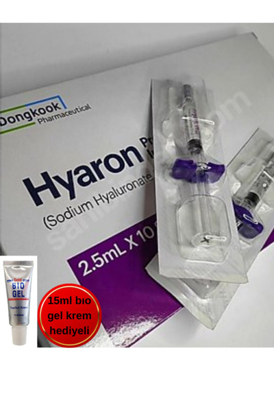 HYARON Gençlik Aşı Serum /1Adet 2.5ml* 1Adet Şırınga ANESTEZİ KREMİ HEDİYE