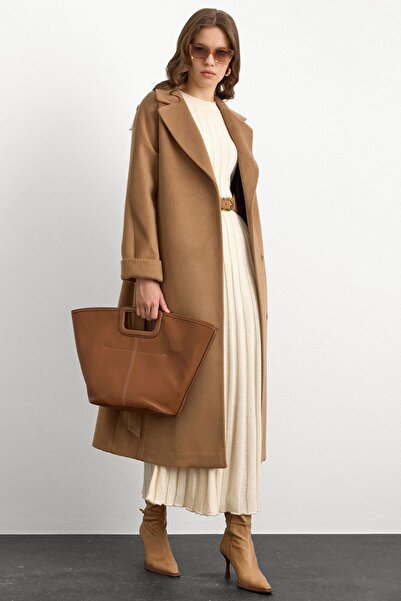 Olcay Παλτό Premium oversized με λεπτομέρεια ραφής Punto K. KAMEL 3108