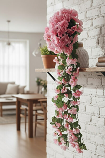 Dekosimge Yapay Sarkan Bitki Menekşe Begonvil 75 Cm Çiçek Sarmaşık