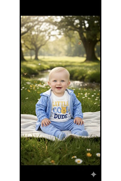 aydino kids Aydino 3-Piece Baby Boy Set with Raincoat