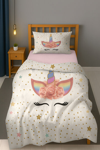 Bebişim Halı لطيف يونيكورن الذهب التذهيب والبولكا نقطة واحدة طفل رضيع مجموعة ...