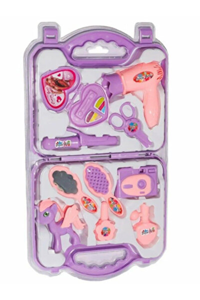 a v d a Unicorn Çantalı Güzellik Seti Güzellik Çantası Moda Makyaj Bakım Kuaför Seti