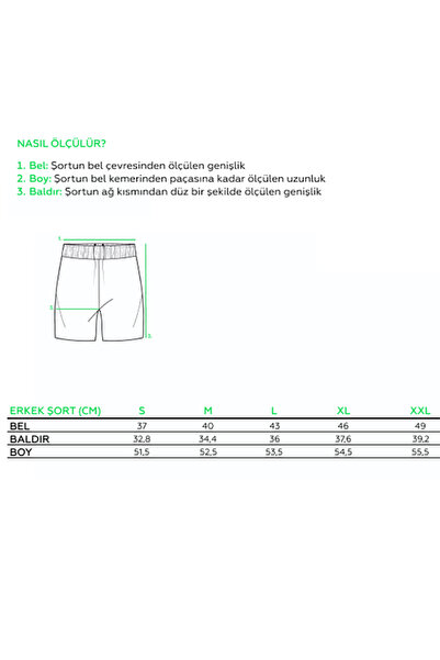 THERECOLOR Organic Black Bermuda Shorts Two Pockets Men's Regular Fit