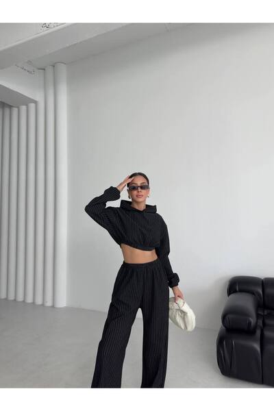 ARK MAĞAZALARI Simli Hodded Ottoman Suit