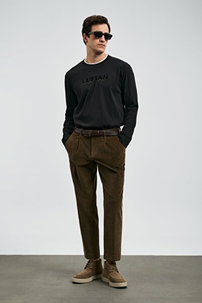 Lufian 112020057 Мъжка блуза Sara BLACK
