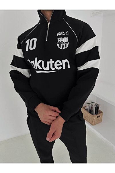 bergibo OVERSİZE KAPÜŞONLU ŞARDONLU SWEAT - BRASIL MUNIH MILAN ARJANTİN SWEAT KALİTELİ