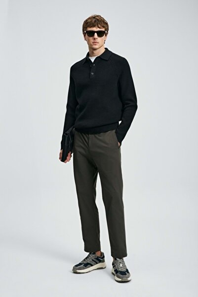 Lufian 112090170 Rufuz Kazak Men's Sweatshirt Black