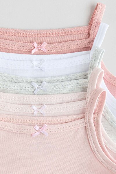 H&M مجموعة من 5 بدلات جسم قطنية