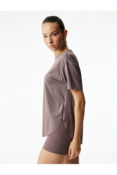 Koton Μπλουζάκι με κοντό μανίκι Crew Neck Basic