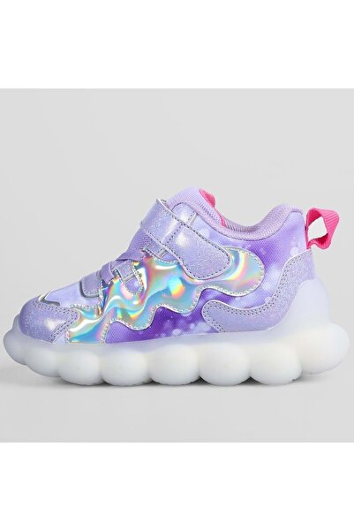 Vicco Sonya Ortopedik Taban Işıklı Çocuk Bot LİLA