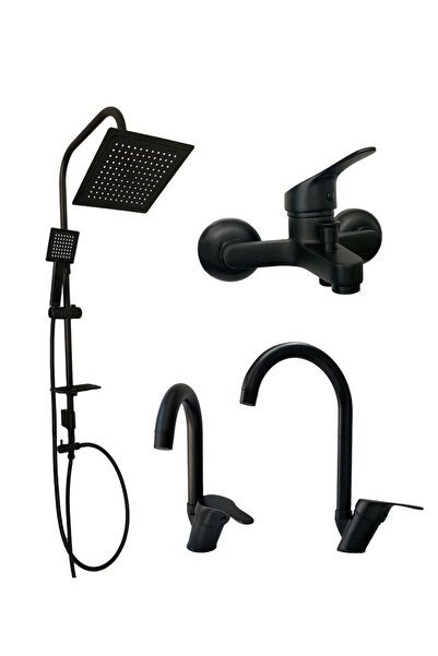 armour armatür Siyah Batarya Seti 4 Lü