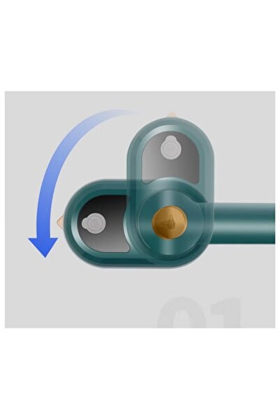 huitich 180° Rotating Folding Steam Iron – 25W Power, 50ML Water Capacity Green