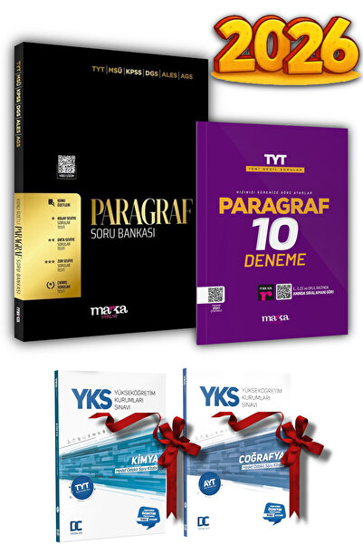 Marka Yayınları Tyt Paragraf Konu Özetli Soru Bankası Paragraf 10 Deneme