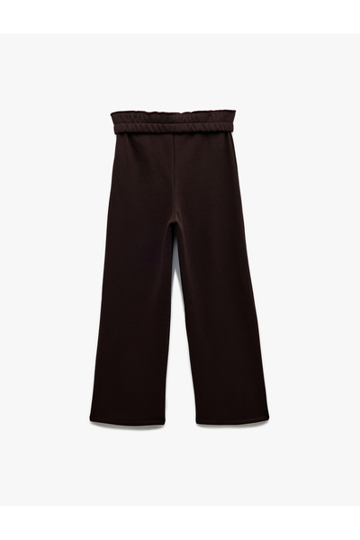 Koton Φαρδύ αθλητικό παντελόνι με ελαστική μέση και στάμπα