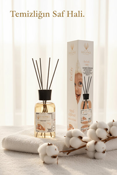 silver elegance vip perfume Bebek Kokusu Reed Diffuser Bambu Çubuklu Oda Kokusu (110 Ml)