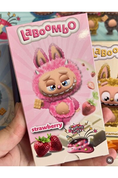Bestway ve Diğeri Laboombo Strawberry(Çilekli) Patlayan Şekerli Tablet Çikolata