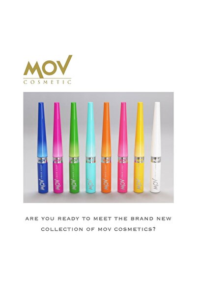 MOV Likit Eyeliner Beyaz 3.5 gr -AYDINLIK ve BELİRGİN GÖZ MAKYAJI