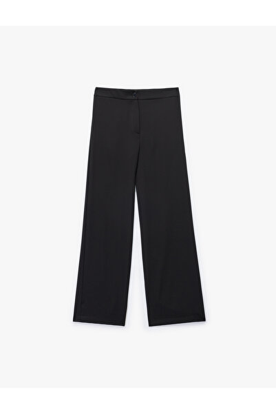 Koton Yüksek Bel Geniş Paça Palazzo Pantolon