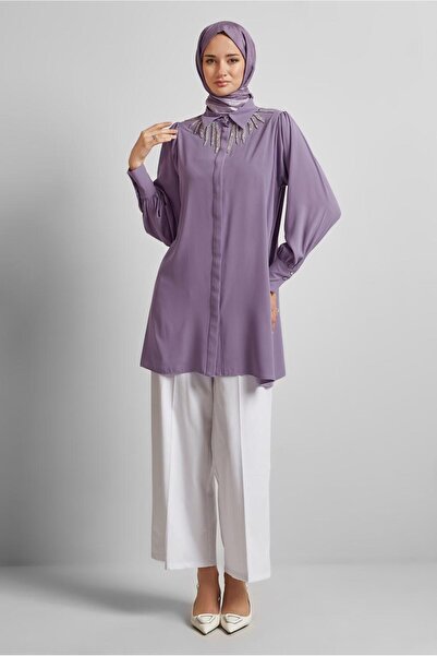 Alvina Stone Detailled Tunic 44494