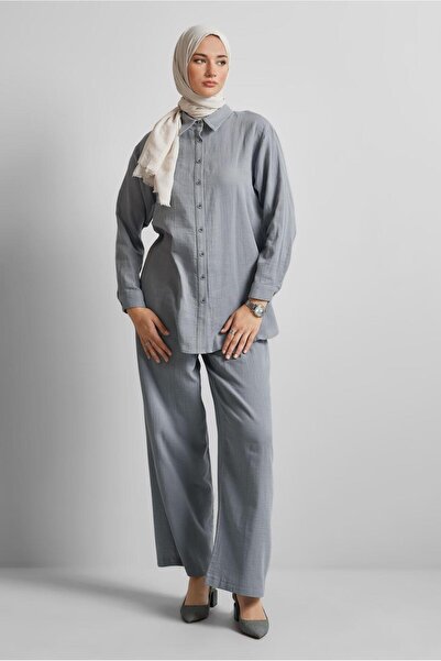 Alvina Muslin Suit with Pants 44777