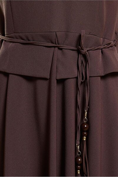 Alvina BELİ BAĞCIKLI JİLE ELBİSE 45074