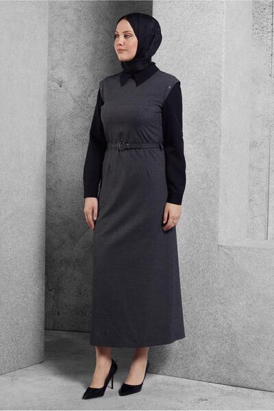 Alvina Shirt Collar Dress 45173