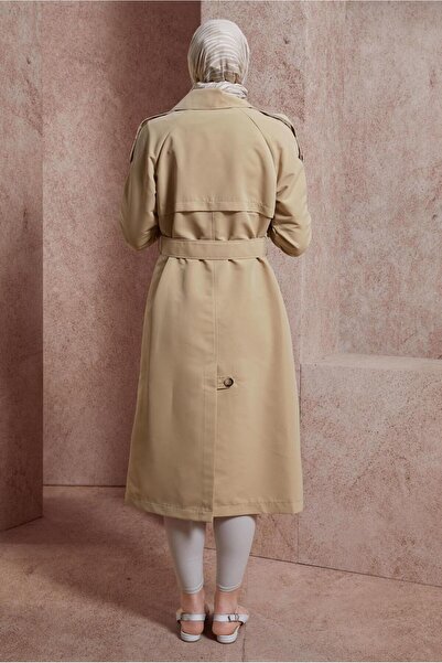 Alvina KEMERLİ TRENÇKOT 10853