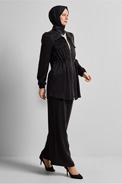 Alvina Belted Pants Suit 45482