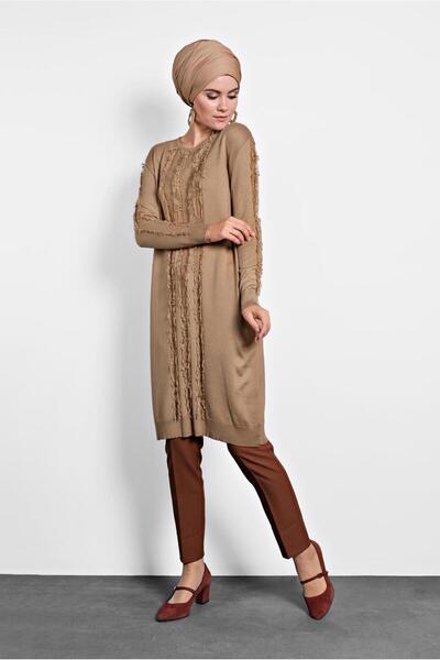 Alvina SAÇAKLI TRİKO TUNİK 40034