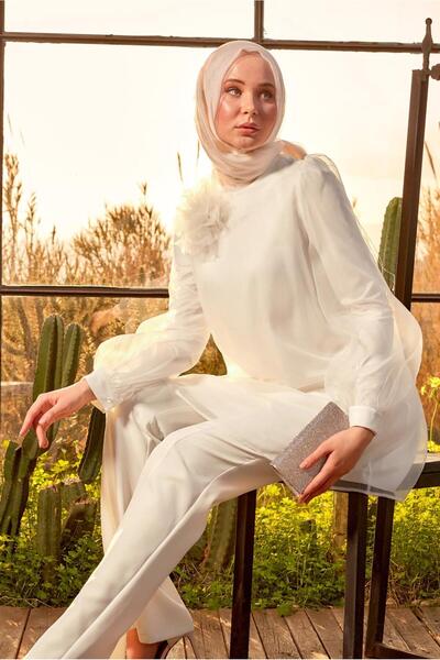 Alvina YIRTMAÇ DETAYLI PANTOLON 70706