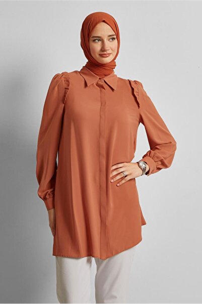 Alvina Shirt Collar Tunic 45723