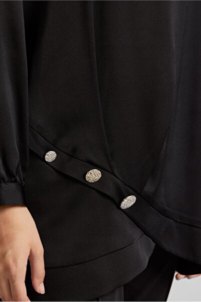 Alvina Asymmetric Cut Tunic 45679