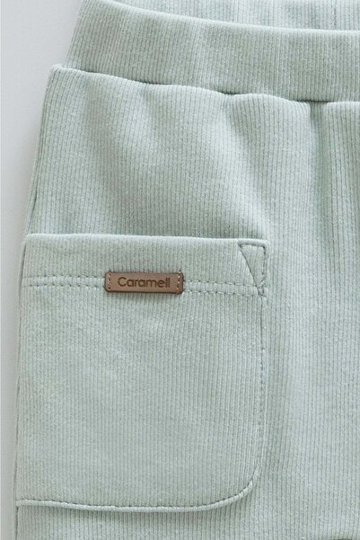 Caramell Hello Forest Double Pants with Patickles Green