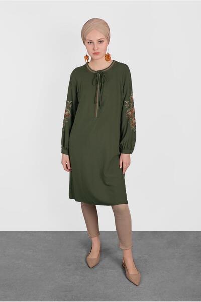 Alvina Tunic with Embroidered Arms 4453