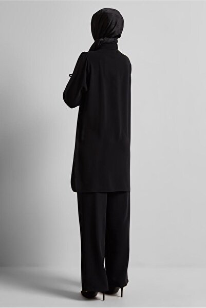 Alvina Shirt Collar with Pants Suit 44483-1