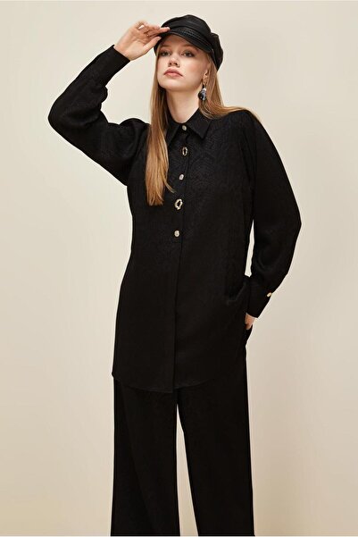 Alvina Patterned Pants Suit 45991