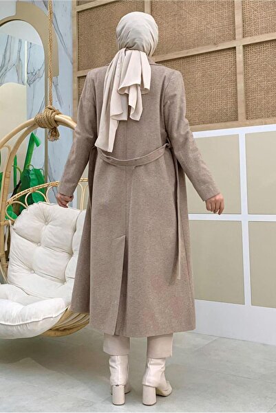 TRENDTESETTÜR ΓΥΝΑΙΚΕΙΟ ΠΑΛΤΟ ΚΟΥΤΑΛΙ ΜΕ ΖΩΝΗ ΜΙΝΚ Τ 9157