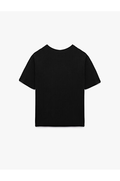 Koton Pulover de tricotaj cu mânecă scurtă, cu guler ridicat, cu croiala normală