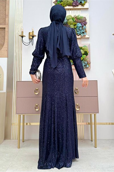 TRENDTESETTÜR ΓΥΝΑΙΚΕΙΟ ΜΠΛΕ ΦΟΡΕΜΑ ΒΡΑΔΙΝΟ ΦΟΡΕΜΑ T 8583